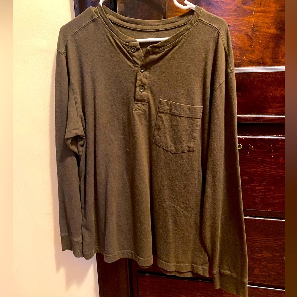 Long-Sleeve Henley